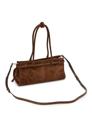 Detail View - Click To Enlarge - PRADA - Medium Bonnie Suede Shoulder Bag