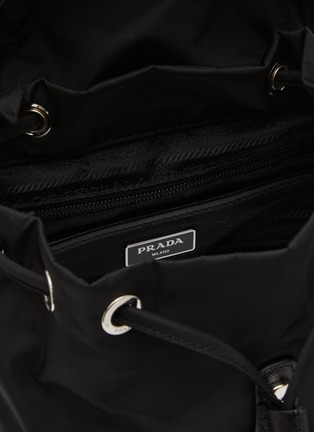 Detail View - Click To Enlarge - PRADA - Re-Nylon Twin Pocket Backpack