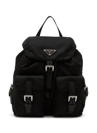 Main View - Click To Enlarge - PRADA - Re-Nylon Twin Pocket Backpack