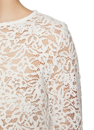  - EPINGLER - Jacquard Lace Crop Top
