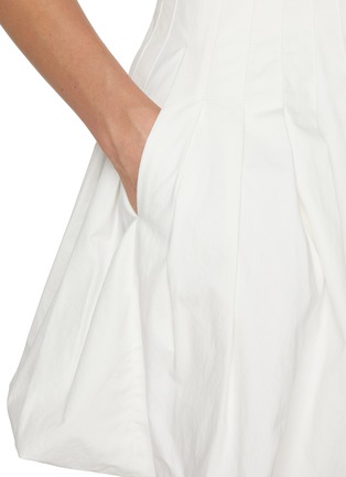  - EPINGLER - Pleated Puff Cotton Mini Skirt