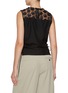 Back View - Click To Enlarge - EPINGLER - 3D Flower Vest Top