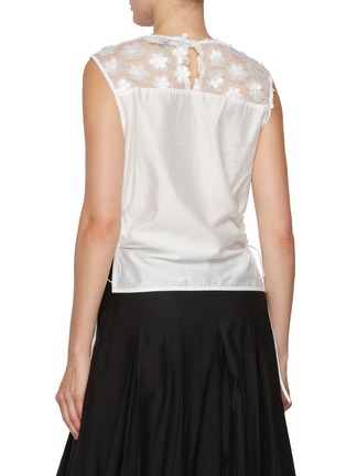 Back View - Click To Enlarge - EPINGLER - 3D Flower Vest Top