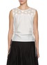 Main View - Click To Enlarge - EPINGLER - 3D Flower Vest Top