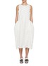Main View - Click To Enlarge - EPINGLER - 3D Flower Midi Dress