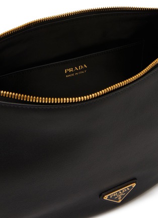 Detail View - Click To Enlarge - PRADA - Small Swing Grained Leather Shoulder Bag