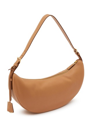Figure View - Click To Enlarge - PRADA - Small Swing Grained Leather Shoulder Bag