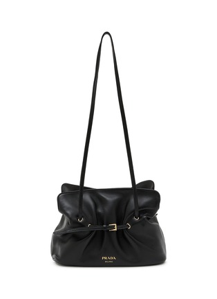 Main View - Click To Enlarge - PRADA - Small Curley Leather Shoulder Bag