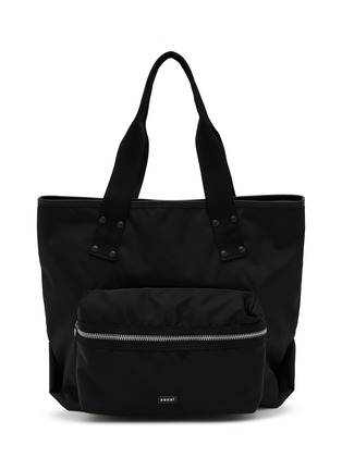 Main View - Click To Enlarge - SACAI - Large Pocket Nylon Tote Bag