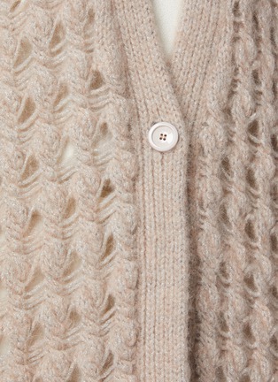  - HERNO - Oversized Open Knit Vest