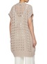 Back View - Click To Enlarge - HERNO - Oversized Open Knit Vest