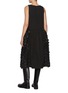 Back View - Click To Enlarge - EPINGLER - 3D Flower Midi Dress