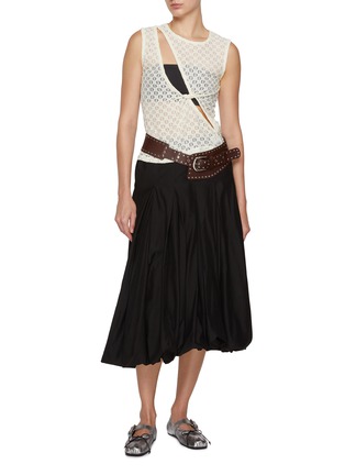 Figure View - Click To Enlarge - EPINGLER - Twist Sleeveless T-Shirt