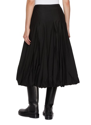 Back View - Click To Enlarge - EPINGLER - Pleated Puff Midi Skirt