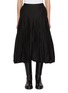 Main View - Click To Enlarge - EPINGLER - Pleated Puff Midi Skirt