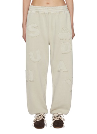 Main View - Click To Enlarge - SUNDAYFRUITMARKET - Sunday Patch Sweatpants