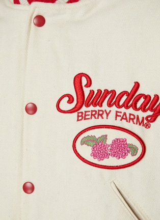  - SUNDAYFRUITMARKET - Berry Farm Varsity Jacket