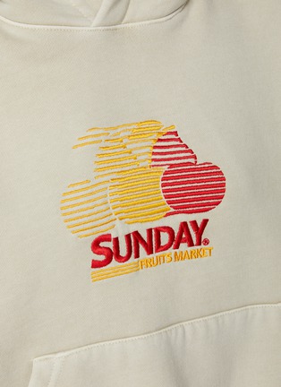  - SUNDAYFRUITMARKET - Cherry Embroidered Hoodie