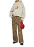 Figure View - Click To Enlarge - SUNDAYFRUITMARKET - Cherry Embroidered Hoodie