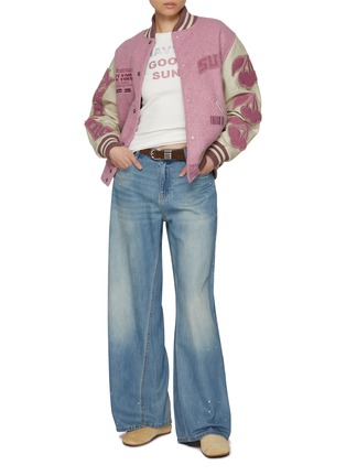 Figure View - Click To Enlarge - SUNDAYFRUITMARKET - Hotfix Letter T-Shirt