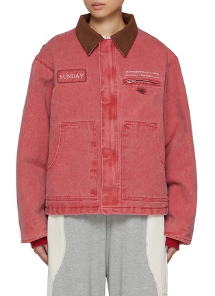 Main View - Click To Enlarge - SUNDAYFRUITMARKET - Sunday Cotton Work Jacket