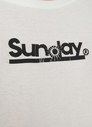  - SUNDAYFRUITMARKET - Sunday Print Cotton Vest