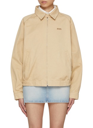 Main View - Click To Enlarge - SUNDAYFRUITMARKET - Sun Washed Cotton Jacket