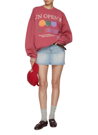 Figure View - Click To Enlarge - SUNDAYFRUITMARKET - Sun Open Print Sweatshirt