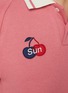  - SUNDAYFRUITMARKET - Cherry Waffle Polo Shirt