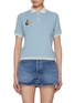 Main View - Click To Enlarge - SUNDAYFRUITMARKET - Cherry Waffle Polo Shirt