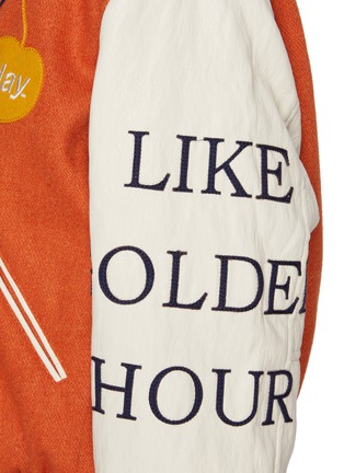  - SUNDAYFRUITMARKET - Golden Hour Varsity Jacket
