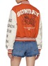 Back View - Click To Enlarge - SUNDAYFRUITMARKET - Golden Hour Varsity Jacket