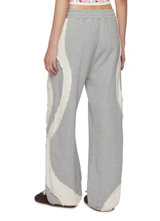 Back View - Click To Enlarge - SUNDAYFRUITMARKET - Wave Cotton Sweatpants