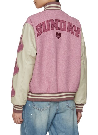 Back View - Click To Enlarge - SUNDAYFRUITMARKET - Sunday Varsity Jacket