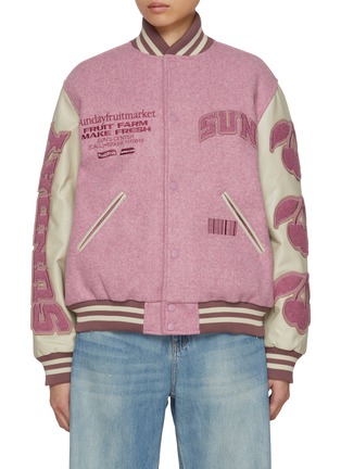 Main View - Click To Enlarge - SUNDAYFRUITMARKET - Sunday Varsity Jacket