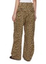 Back View - Click To Enlarge - SUNDAYFRUITMARKET - Leopard Print Cotton Cargo Pants