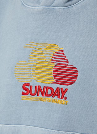  - SUNDAYFRUITMARKET - Cherry Embroidered Hoodie