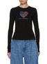Main View - Click To Enlarge - SUNDAYFRUITMARKET - Heart Hotfix T-Shirt