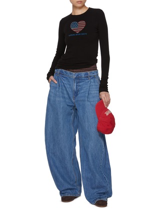 Figure View - Click To Enlarge - SUNDAYFRUITMARKET - Heart Hotfix T-Shirt
