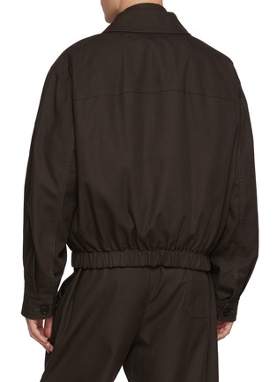 Back View - Click To Enlarge - LEMAIRE - Boxy Cotton Blouson Jacket
