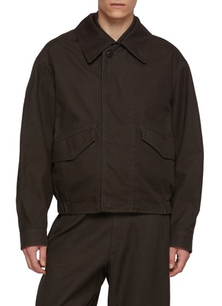 Main View - Click To Enlarge Main View - Click To Enlarge - LEMAIRE - Boxy Cotton Blouson Jacket