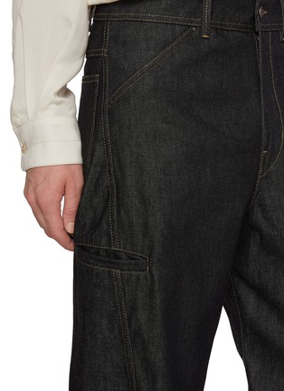 - LEMAIRE - Heavy Slate Twisted Denim Jeans