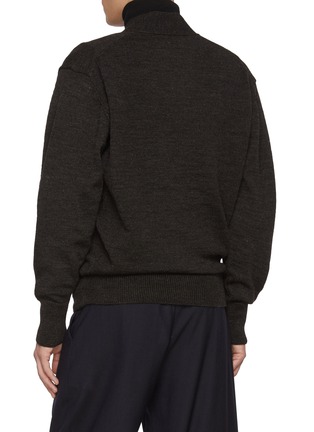 Back View - Click To Enlarge - LEMAIRE - Wrapped Knit Cardigan