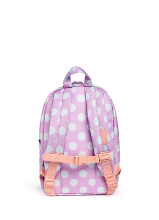 Detail View - Click To Enlarge - HERSCHEL SUPPLY CO. - 'Heritage' polka dot canvas 9L kids backpack