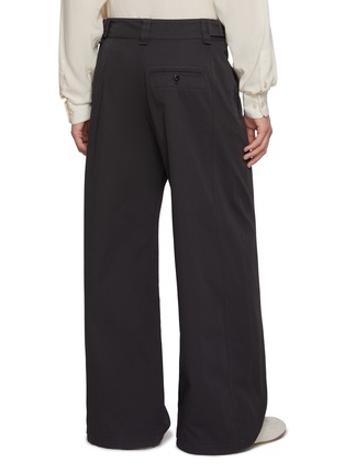 Back View - Click To Enlarge - LEMAIRE - Wide Leg Utility Cotton Pants