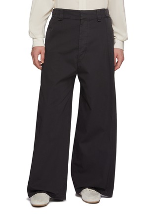 Main View - Click To Enlarge Main View - Click To Enlarge - LEMAIRE - Wide Leg Utility Cotton Pants
