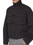  - LEMAIRE - Garment Dyed Short Cotton Twill Utility Jacket