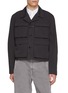Main View - Click To Enlarge - LEMAIRE - Garment Dyed Short Cotton Twill Utility Jacket