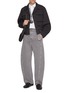 Figure View - Click To Enlarge - LEMAIRE - Garment Dyed Short Cotton Twill Utility Jacket