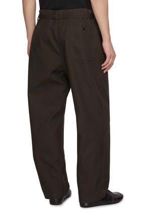 Back View - Click To Enlarge - LEMAIRE - Tapered Cotton Carrot Pants